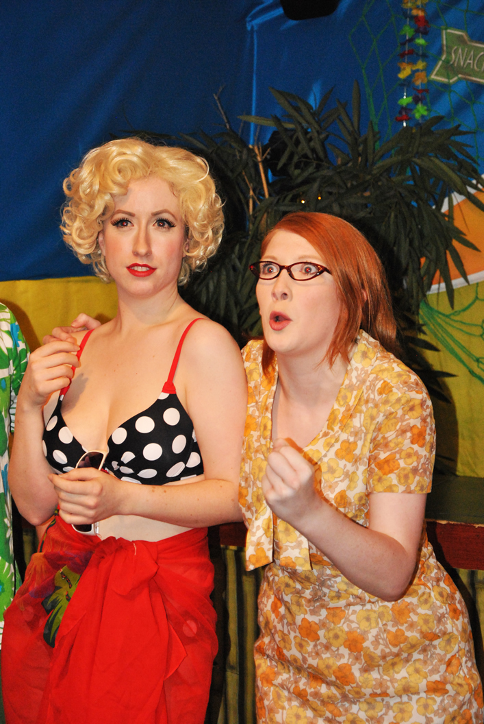 Vettigo Theatre Productions present the 1st UK productions of Charles Busch 'Die Mommie Die' and 'Psycho Beach Party'(Crazy Publicity Posters inside)